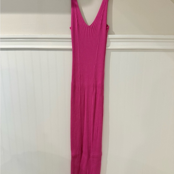 Pink Ribbed Maxi - Picture 2 of 3